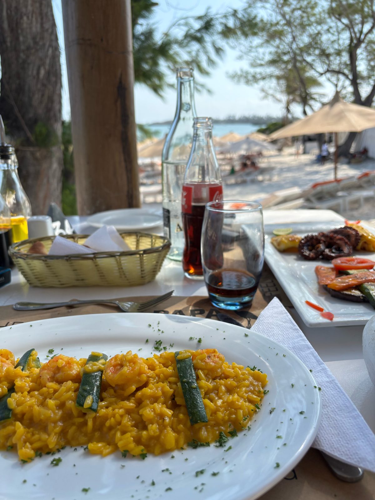 Lunch by the sea